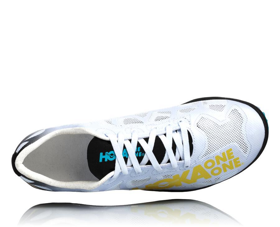 Hoka One One Rocket X Spikes Herr - Vita - YCSMF-8259